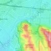 Baldwin Hills topographic map, elevation, terrain