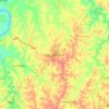 San Guillermo topographic map, elevation, terrain