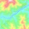 Long Nyau topographic map, elevation, terrain