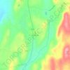 Wurtemburg topographic map, elevation, terrain
