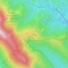 Alto del Hornillo topographic map, elevation, terrain
