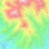 Cerro Amatillo topographic map, elevation, terrain