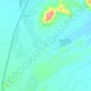 Misfah topographic map, elevation, terrain