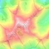 Monte Rotondo topographic map, elevation, terrain