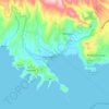 Mariveles topographic map, elevation, terrain