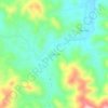 Ban Thap Wang topographic map, elevation, terrain