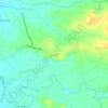 Buliran topographic map, elevation, terrain