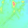 الأنصب topographic map, elevation, terrain