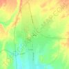 Sanaw topographic map, elevation, terrain