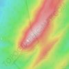 Lairds Knob topographic map, elevation, terrain