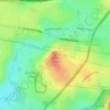 Mount Cooper topographic map, elevation, terrain