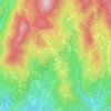 Cellio topographic map, elevation, terrain