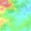 Coma Breco topographic map, elevation, terrain