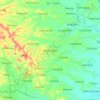 Badiangan topographic map, elevation, terrain