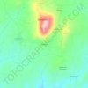 Adingeiro topographic map, elevation, terrain