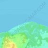 Manuka topographic map, elevation, terrain
