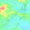 Carvasana topographic map, elevation, terrain