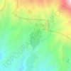 Gazor khan topographic map, elevation, terrain