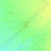 Pakpattan topographic map, elevation, terrain