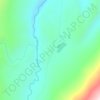 Lookout at Mount Fitzroy topographic map, elevation, terrain