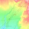 Bongyod topographic map, elevation, terrain
