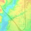 Lakeside topographic map, elevation, terrain