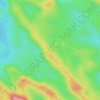 Fraser Island topographic map, elevation, terrain