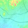 Bahrah topographic map, elevation, terrain