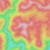 Mount Erskine topographic map, elevation, terrain