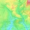 Rinchoa topographic map, elevation, terrain