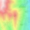 Betty Hill topographic map, elevation, terrain