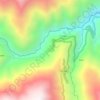 Ccano topographic map, elevation, terrain