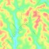 Elders Ridge topographic map, elevation, terrain