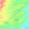 Ifrane افران topographic map, elevation, terrain