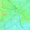 Kalibalau Kencana topographic map, elevation, terrain