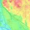 Cottage Grove topographic map, elevation, terrain