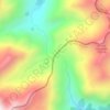 Harman Pass topographic map, elevation, terrain