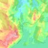 Okere Falls topographic map, elevation, terrain