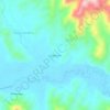 Catalina Sur topographic map, elevation, terrain