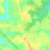 Barhamsville topographic map, elevation, terrain