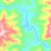 Lung Semamu topographic map, elevation, terrain