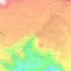 Al Qashar topographic map, elevation, terrain
