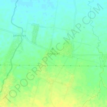 Kertasari topographic map, elevation, terrain