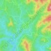 Belance topographic map, elevation, terrain