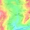 Forton topographic map, elevation, terrain