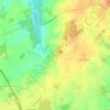 La Blottière topographic map, elevation, terrain