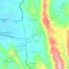 Pias topographic map, elevation, terrain