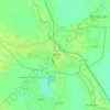 Phichit topographic map, elevation, terrain