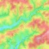 Holl topographic map, elevation, terrain