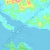 Dapa topographic map, elevation, terrain